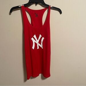 Yankees Women’s Racerback Moisture Tank Top- size small